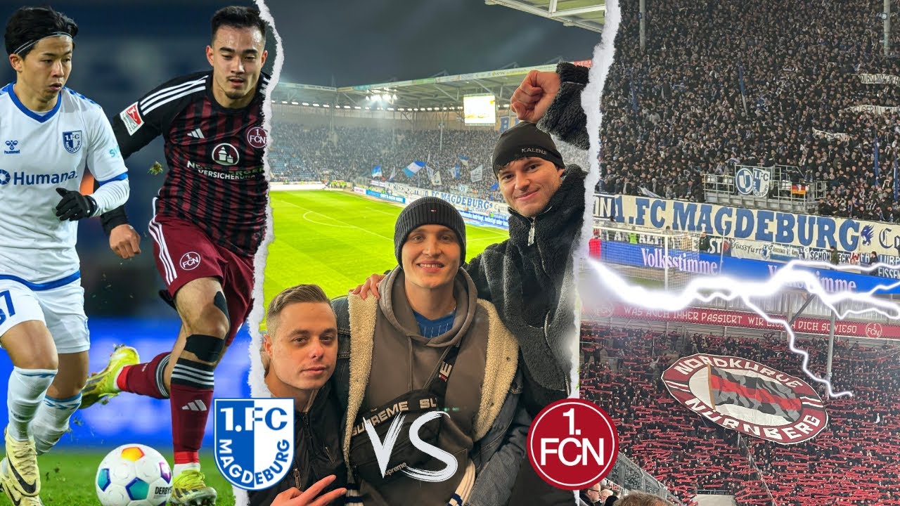 CLUB DUELL 🔥 ENTSCHEIDUNG KURZ VOR SCHLUSS 😱 | 1.FC Magdeburg vs. 1. FC Nürnberg - Stadionvlog