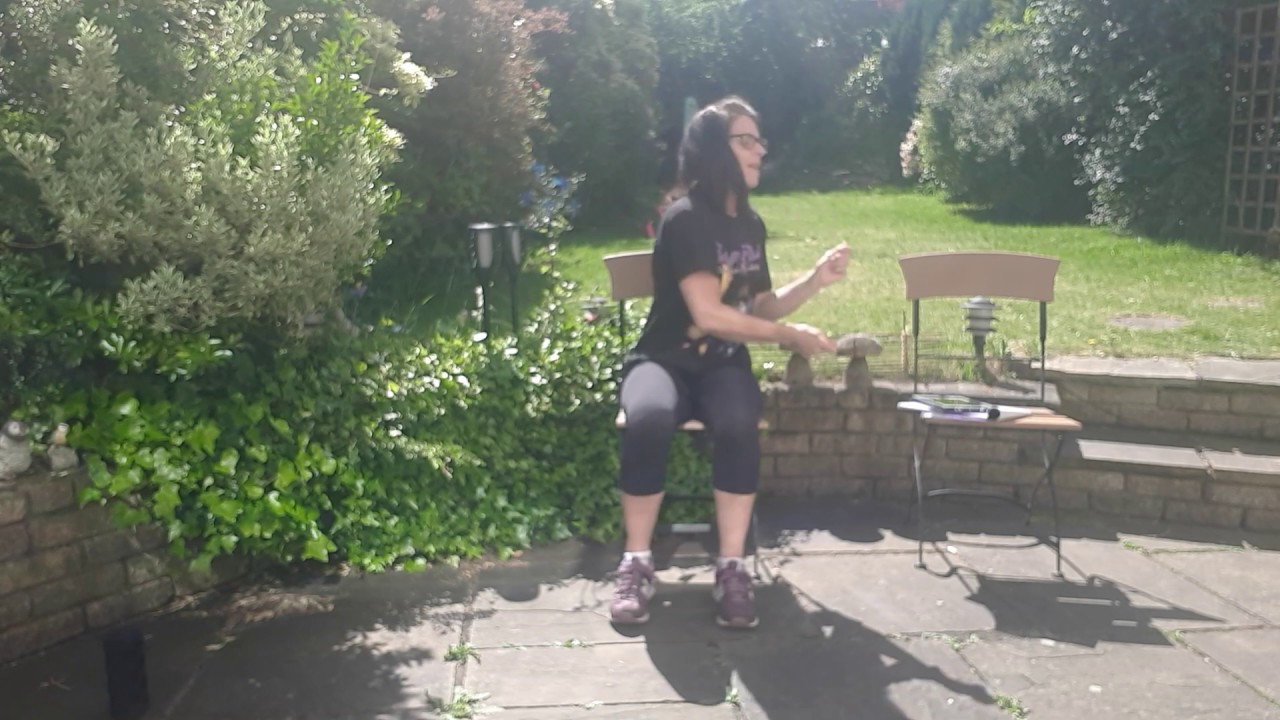 Sit & Dance. Gentle Chair Exercise. Cecilia Simon & Garfunkel