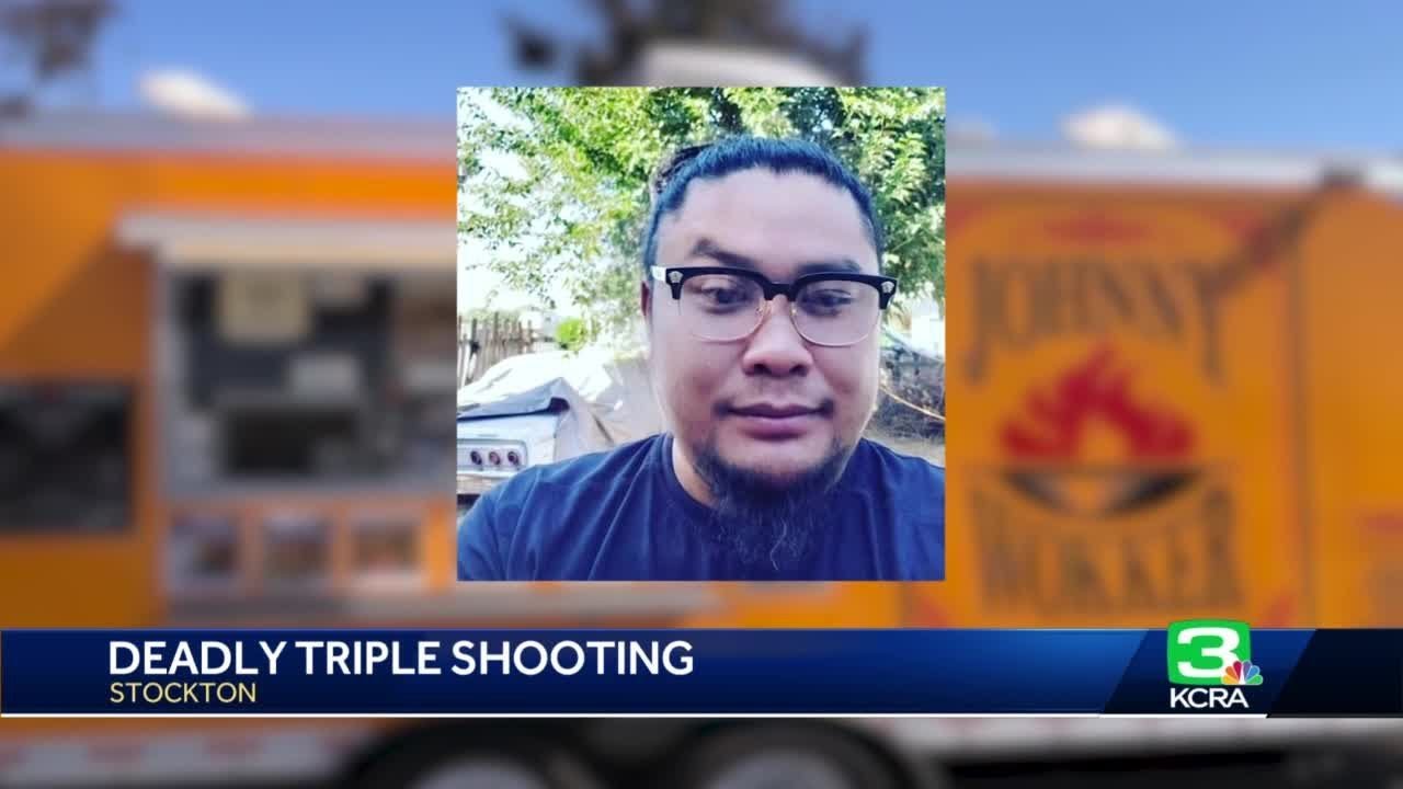 Man killed in Stockton triple shooting known for working at food truck