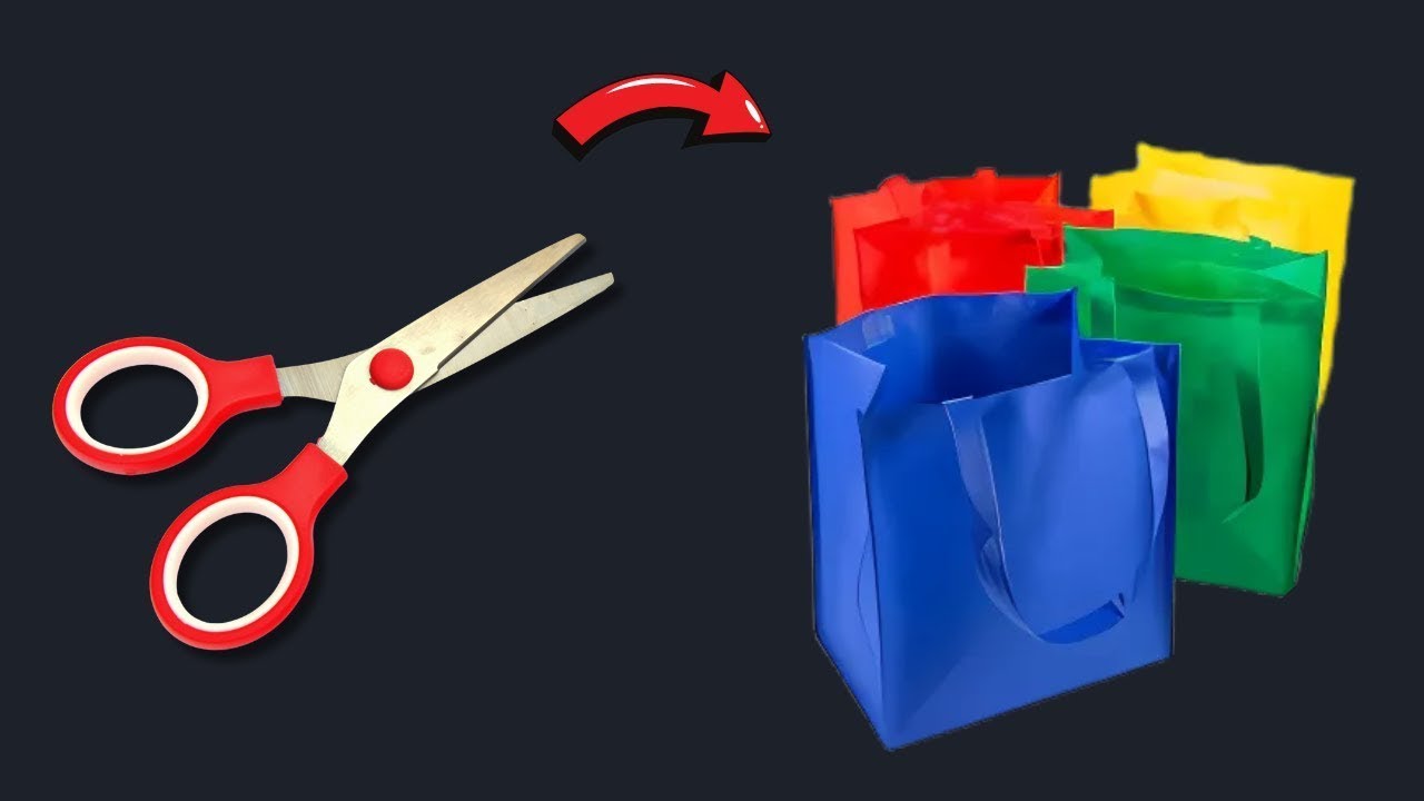 4 Ingenious Ideas to Repurpose shopping bags✅
