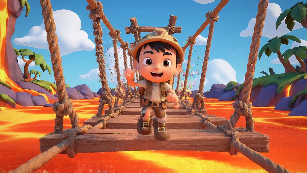 Fortnite Mini Explorer Slipped on the Lav | Kids Songs & Nursery Rhymes