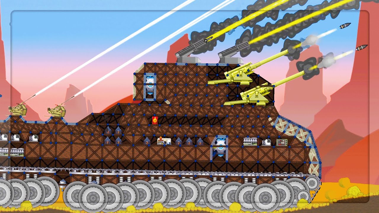 When MASSIVE CANNONS Make A TANK 100000x MORE POWERFUL in Forts