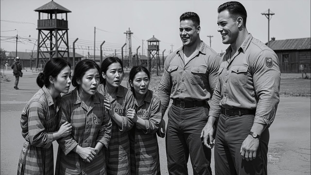 Female Japanese POWs were Shocked When they Saw Tall and Handsome Men In America