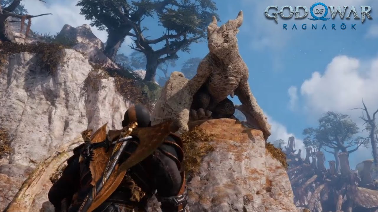Como Achar o Dragão Secreto - God of War Ragnarok PS5