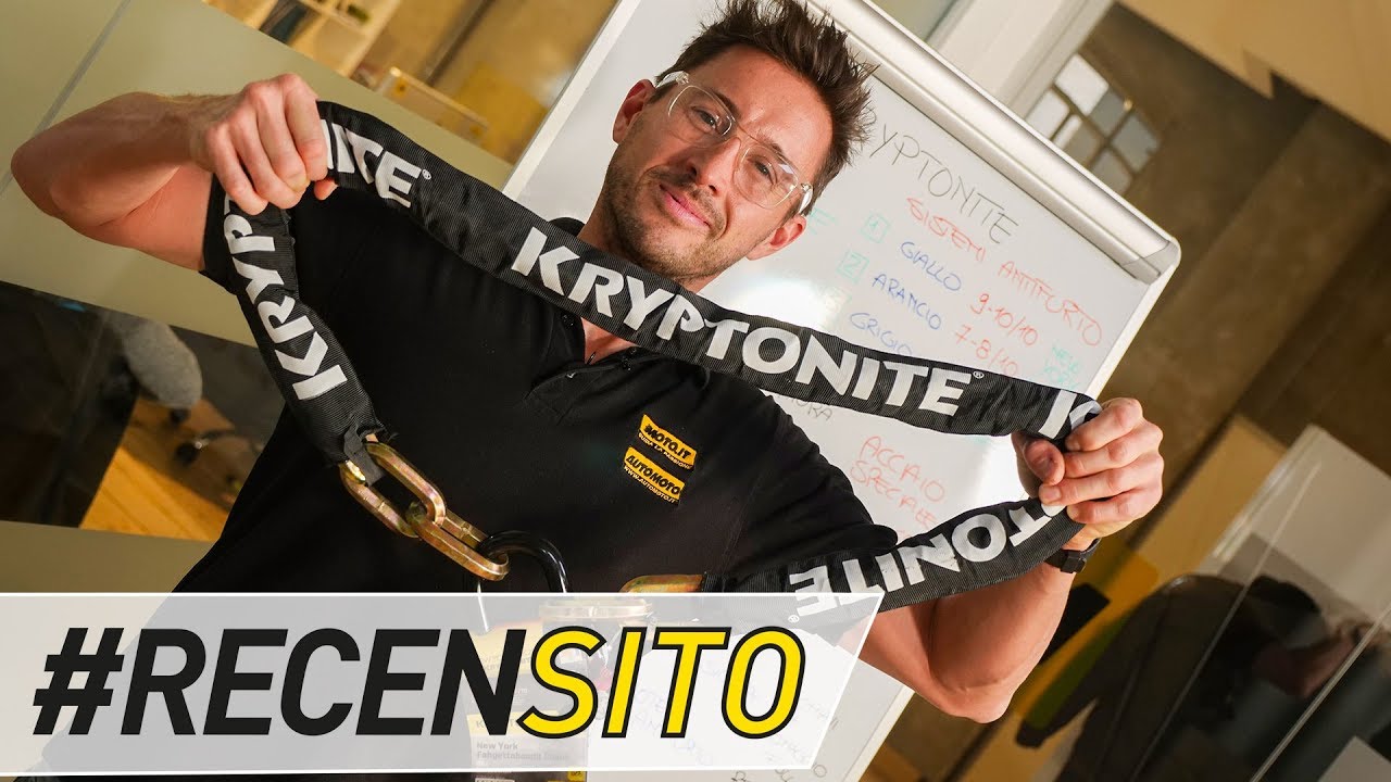 Kryptonite Security Products. Recensione sistemi antifurto