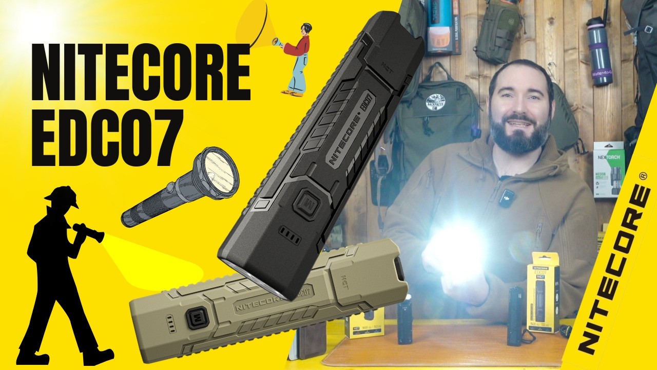 NITECORE  EDC07 - ULTRALEGGERA - RECENSIONE COMPLETA