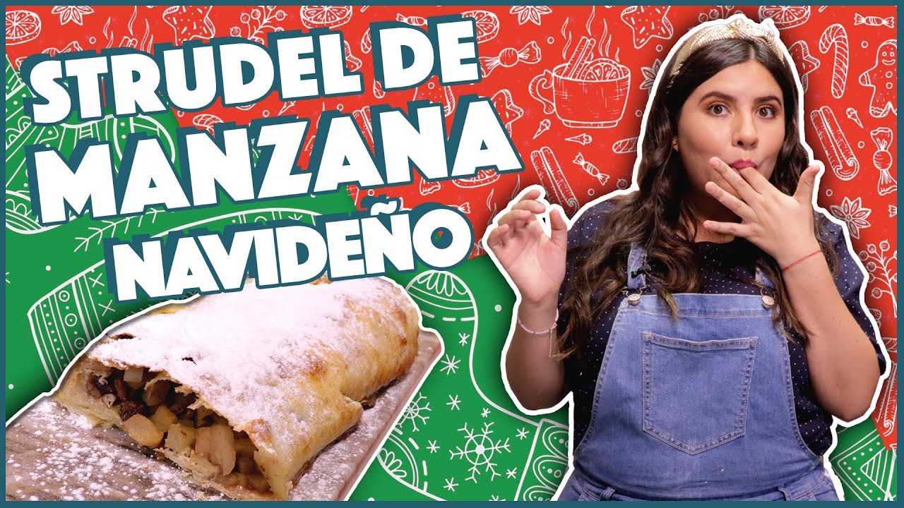 Strudel de manzana navideño | Cocina Delirante