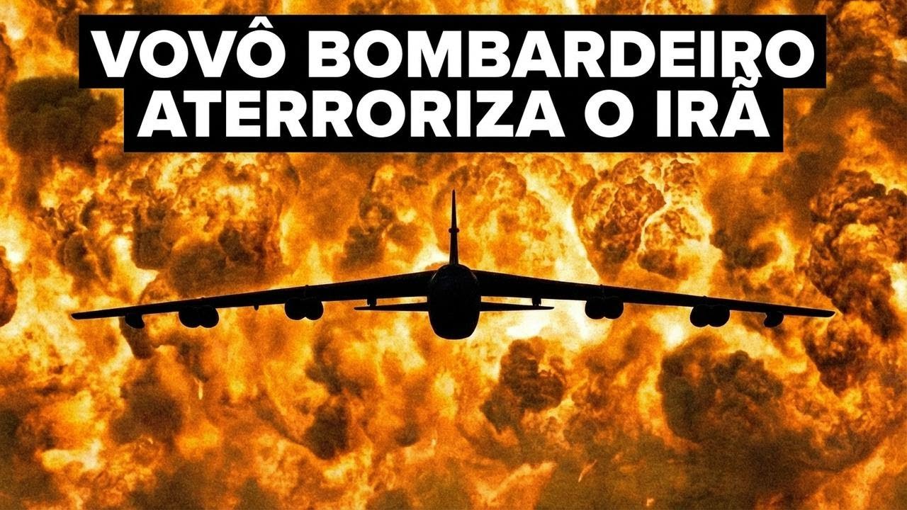 Irã agora teme esse bombardeiro americano de 74 anos: destruiu tudo em minutos