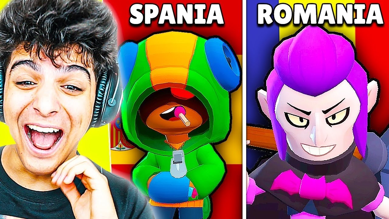 Din Ce Tara E Fiecare Brawler Din Brawl Stars?