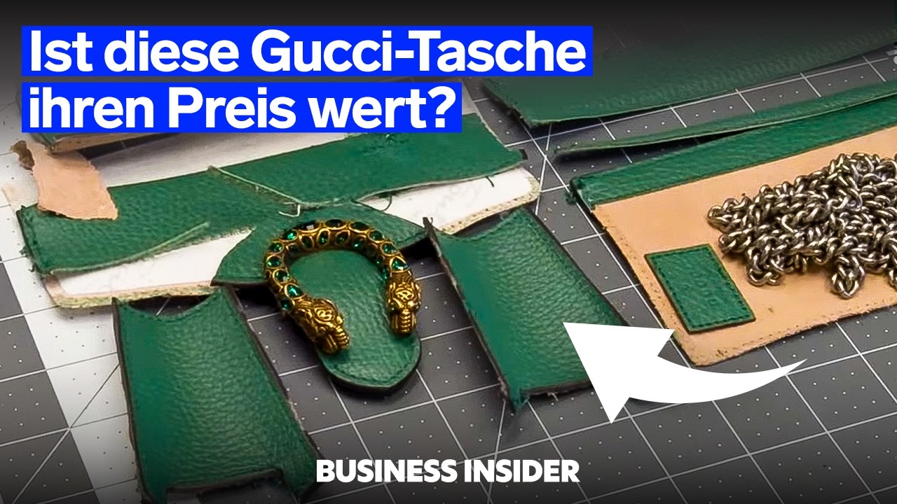 Eine 1.035 Euro teure Gucci-Tasche wird untersucht: Ist sie den Preis wert? | Refurbished | Insider