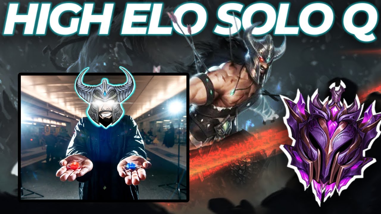THE TRUTH ABOUT MASTER ELO - Tryndamere vs Skarner high elo gameplay