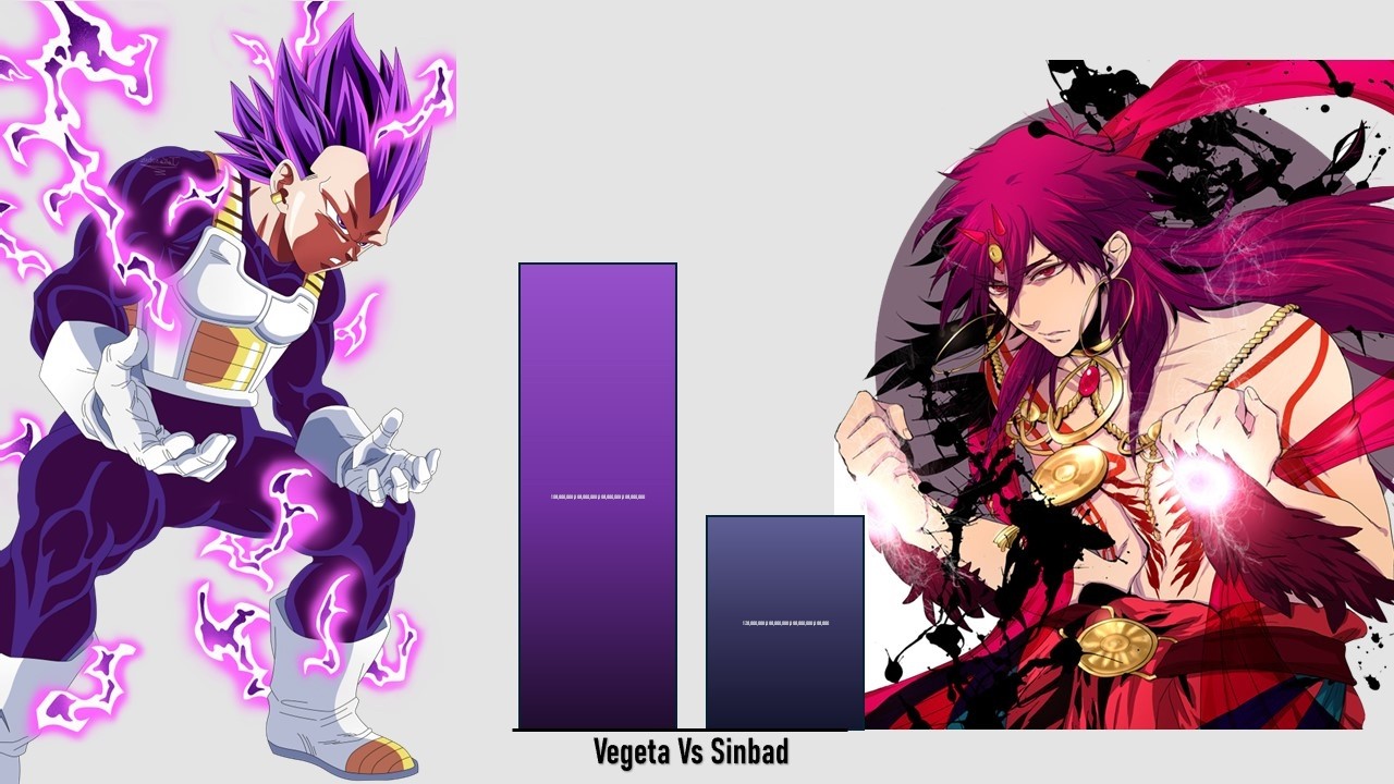 Vegeta Vs Sinbad Power Level