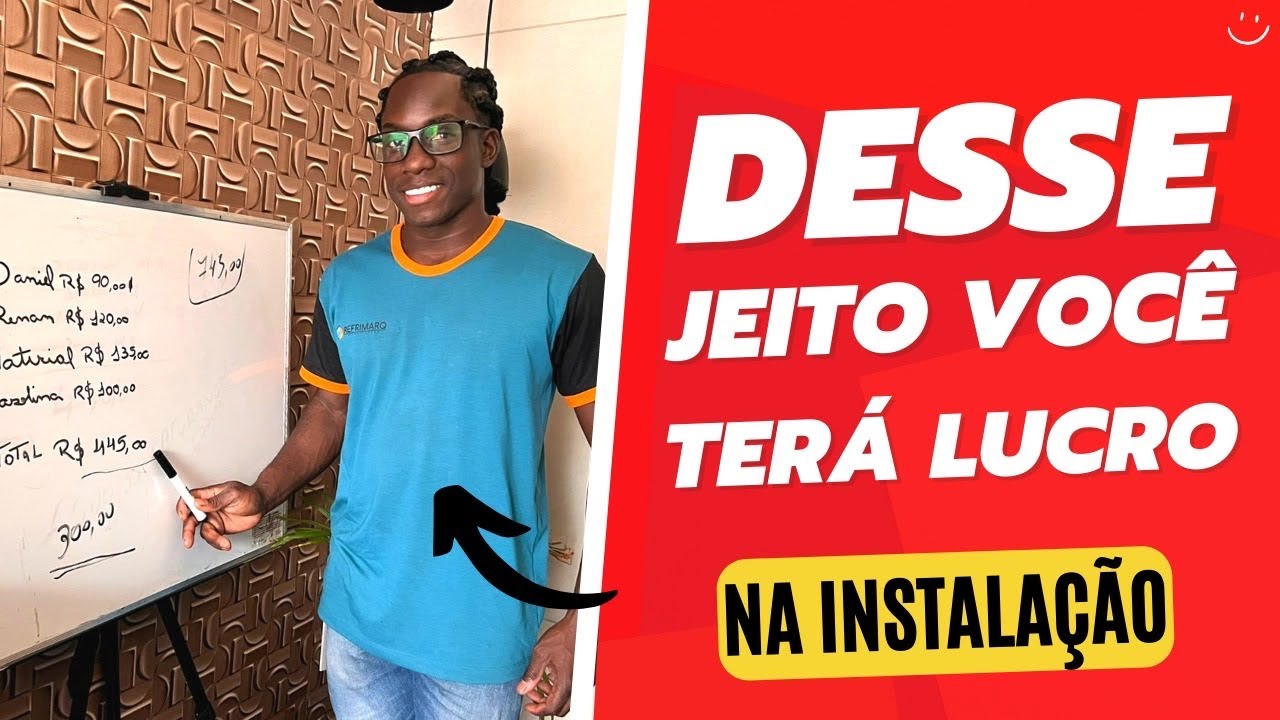 COMO CALCULAR PREÇO DA SUA INSTALAÇÃO DE AR CONDICIONADO E TER LUCRO ?