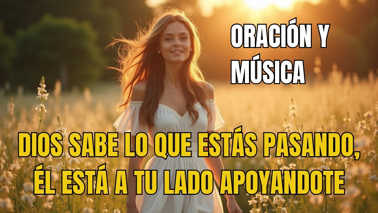 Dios Quiere Abrazarte Hoy 🙏🤍 | Oración Poderosa para Sentir Su Amor, Paz y Consuelo
