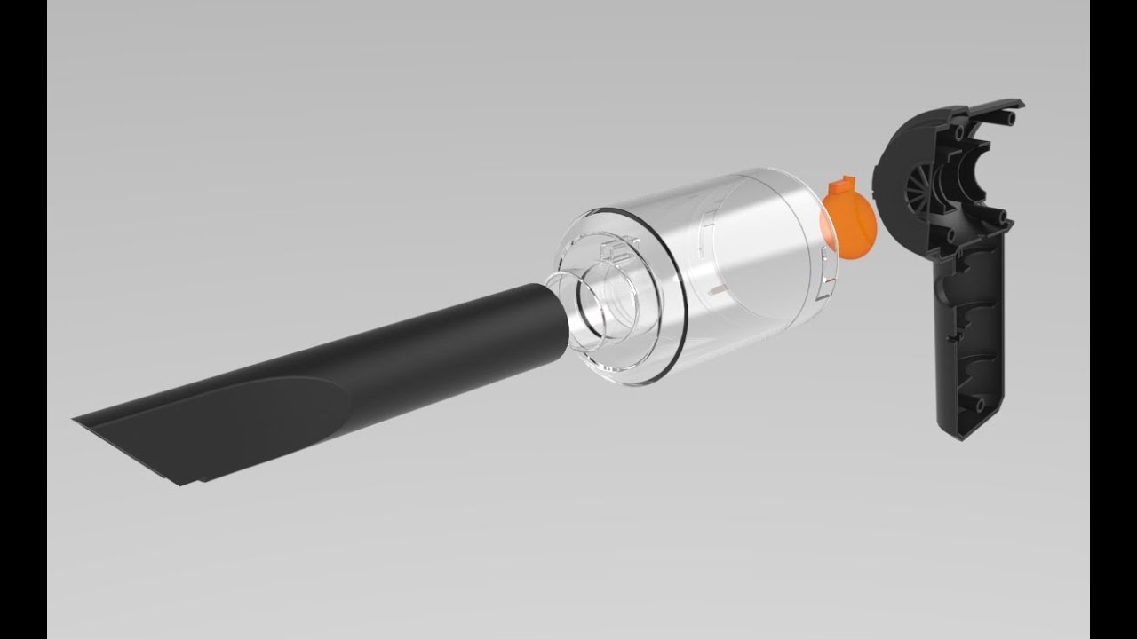 Part 10: Crevice Nozzle, Container Valve, Wire Hole & Separate Front–Rear Casing