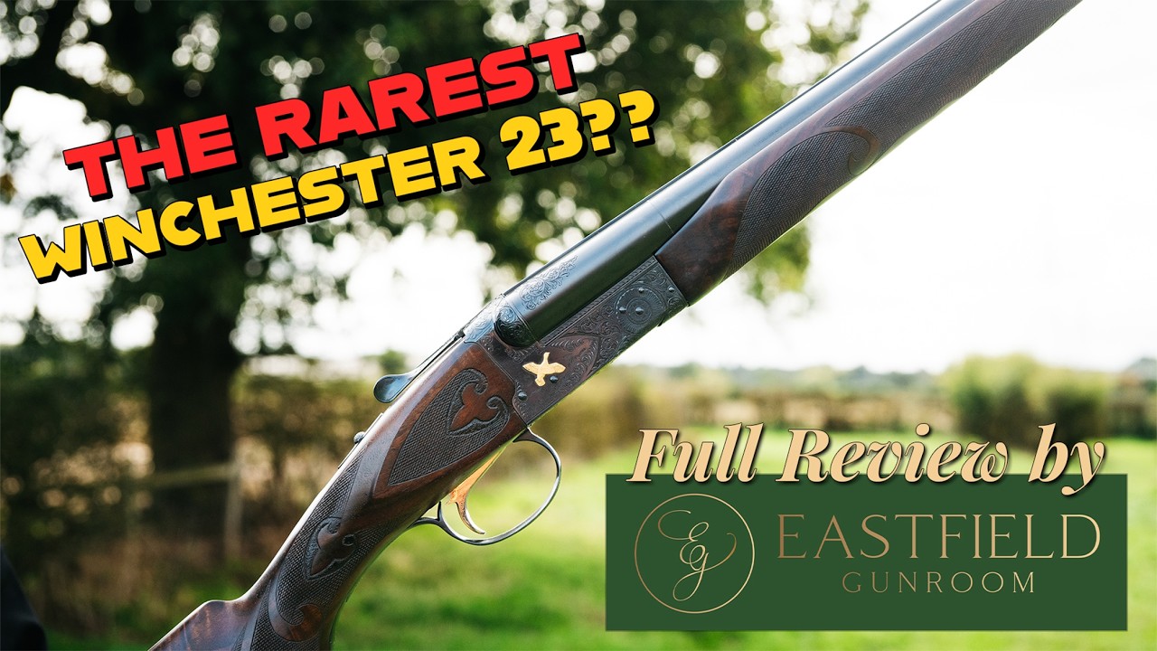 Обзор оружейной комнаты Eastfield Gunroom: Winchester Model 23 20/28 калибра, презентационный ком...