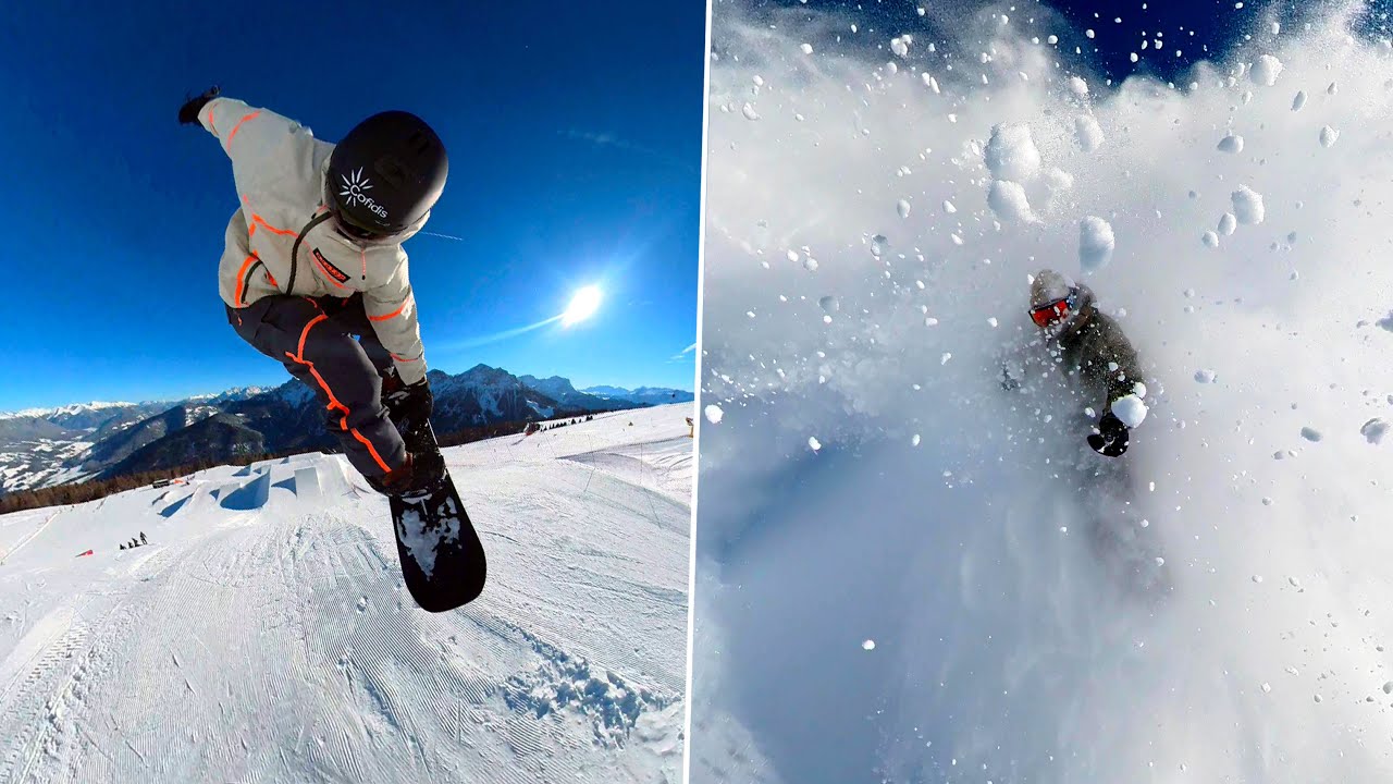 MEGLIO FARE SNOWBOARD IN PARK O IN NEVE FRESCA?
