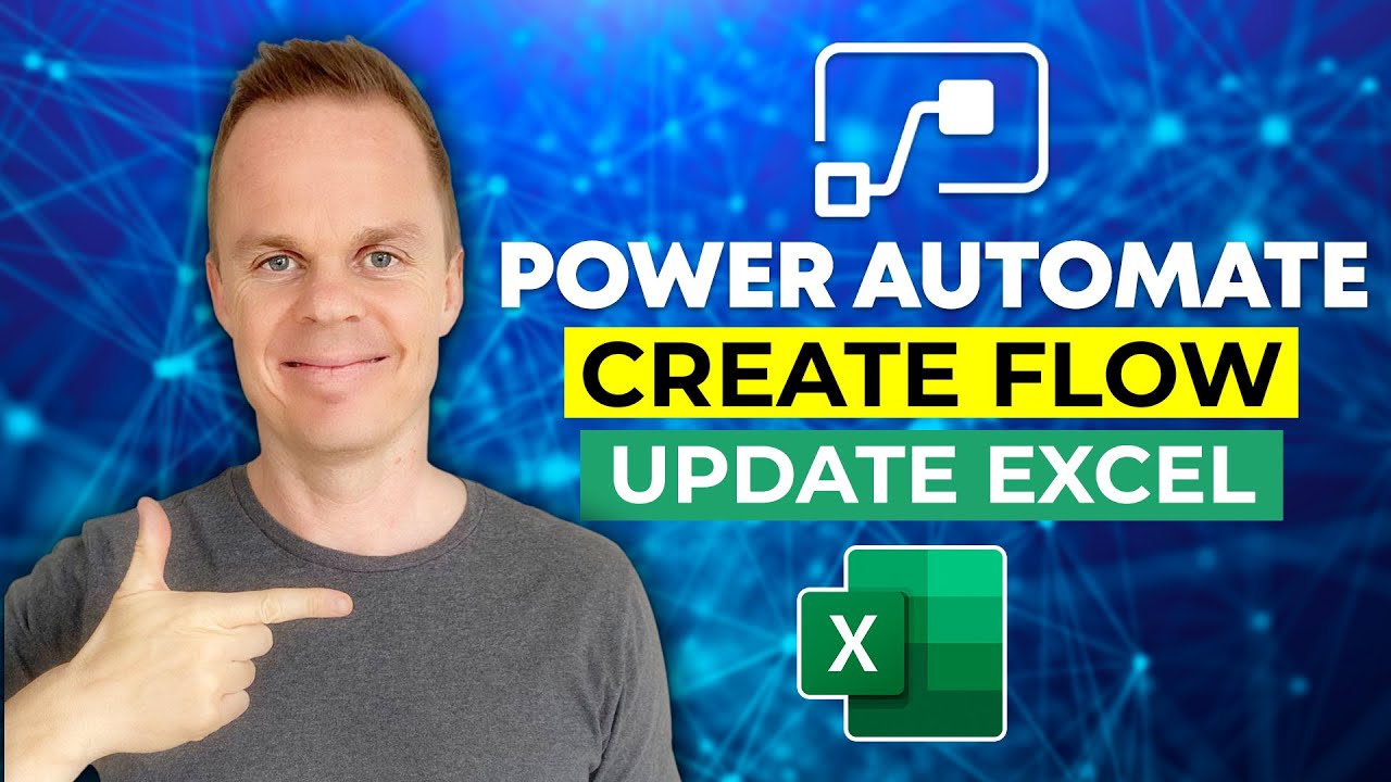 Microsoft Power Automate | Как создать поток и обновить таблицу Excel | Учебное пособие