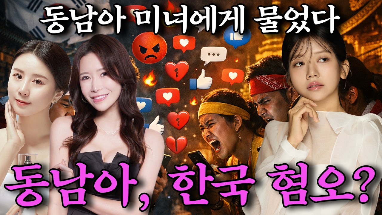 동남아VS한국, 한국혐오? 동남아 미녀에게 물었다