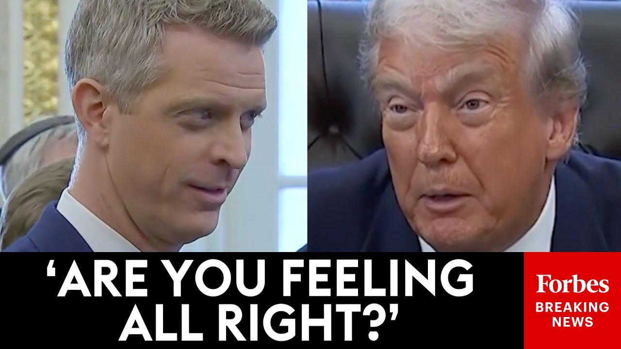 Trump Asked Point Blank About His Voice 'Sounding A Little Rough'