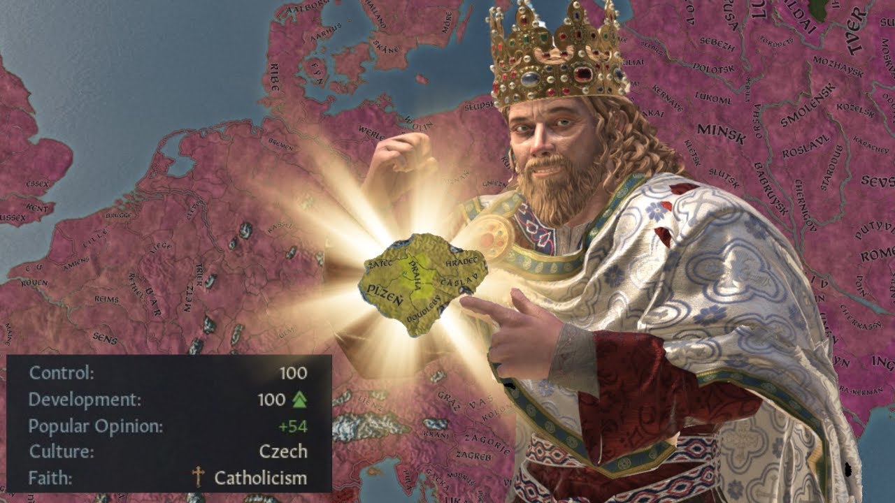 How quickly can you get 100 Dev in Crusader Kings 3?
