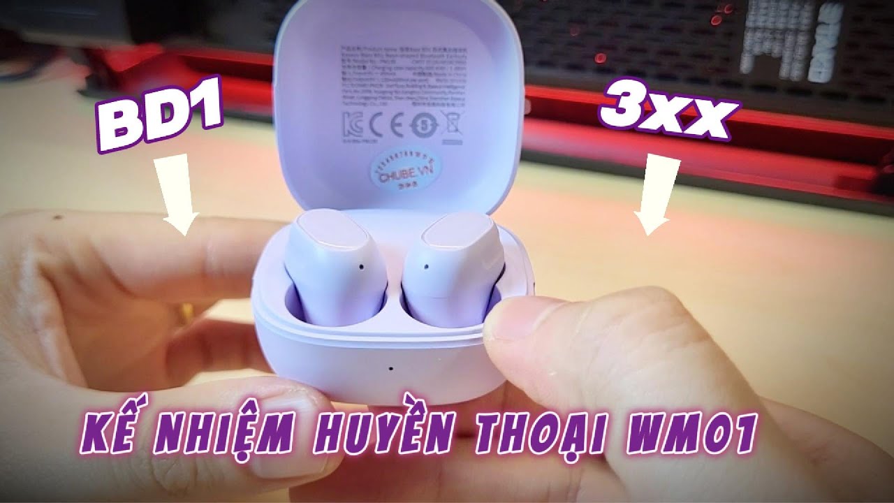 Trên tay Tai nghe Baseus Bass BD1-Kế Nhiệm Hoàn Hảo Huyền Thoại WM01