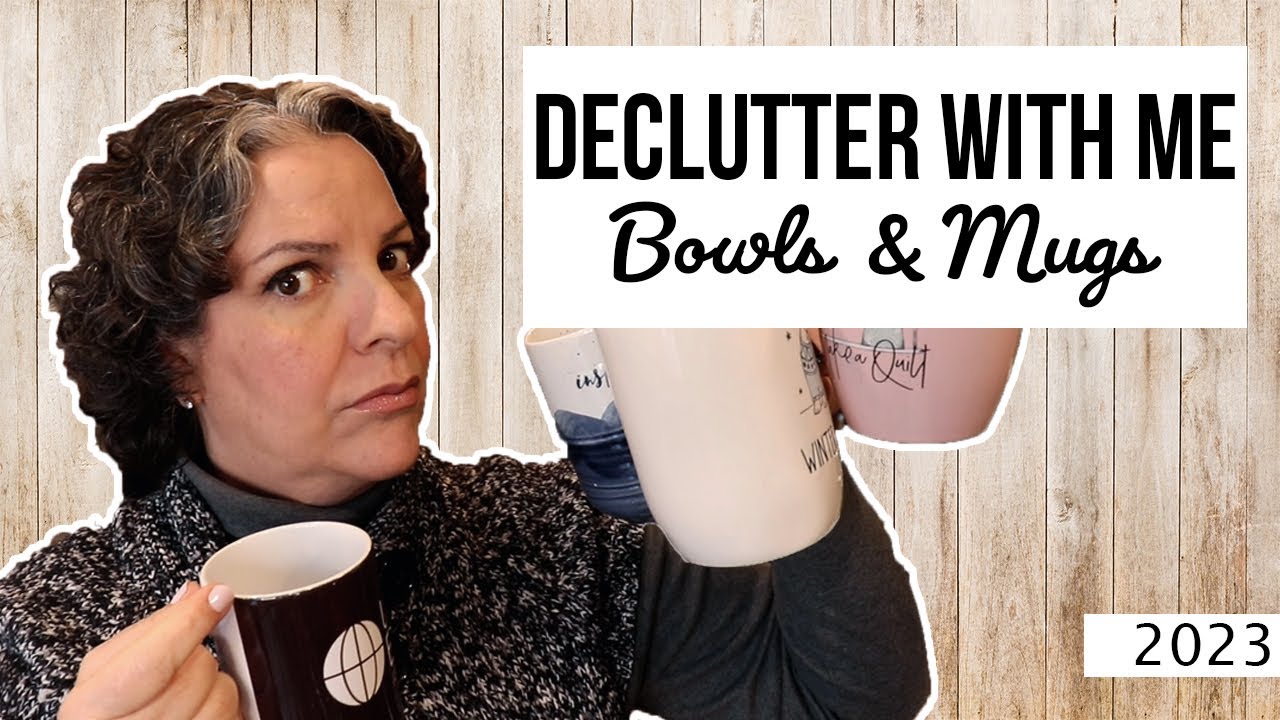 Decclutter With Me || Выпуск 2023 года || Миски и кружки ||
