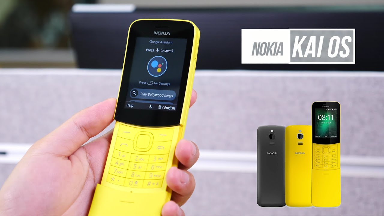 Nokia 8110 4G: ស្វែងយល់បន្ថែមពី KaiOS