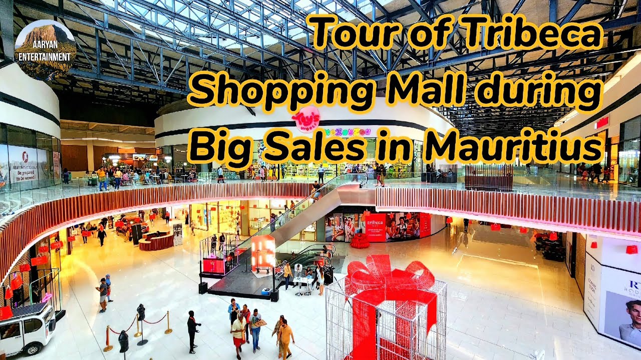 Tour of Tribeca Shopping Mall during Big Sales in Mauritius!