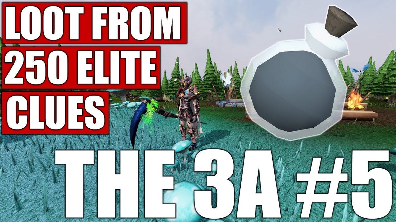 The Third Age #5 : Loot From 250 Elite Clues (Runescape 3)