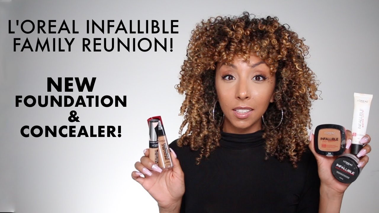NEW L'Oreal Infallible Foundation & Concealer! | BiancaReneeToday