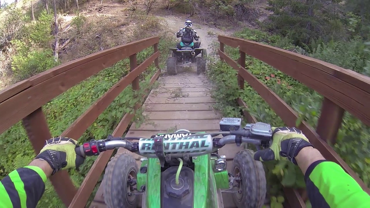Banshee 350 ATV Adventure Trail Riding