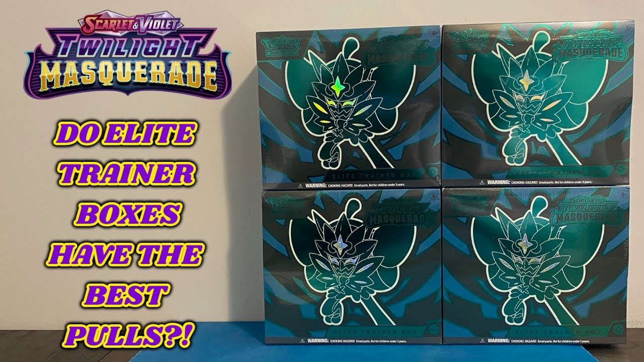 BOOM!! Are TWILIGHT MASQUERADE Elite Trainer Boxes THE BEST PRODUCT from this NEW Pokemon set?!