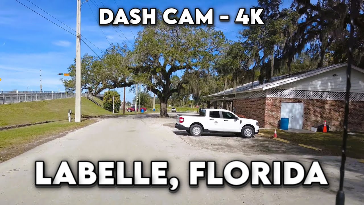 🚗 Exploring LaBelle, Florida | 4K Drive Through Southern Charm 🌞🌾
