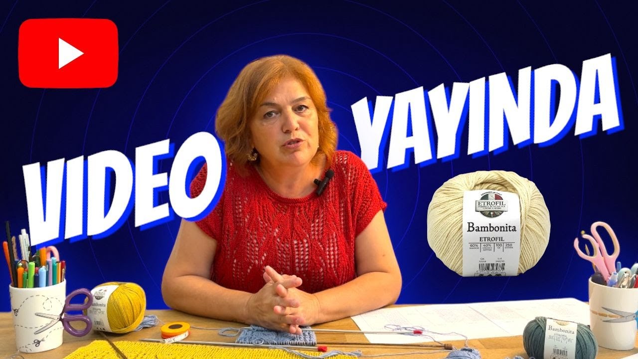 Sevgili Sibel Kavaklıoğlu'nun ellerinden Ajurlu Bluz Modeli Tarifi🧶