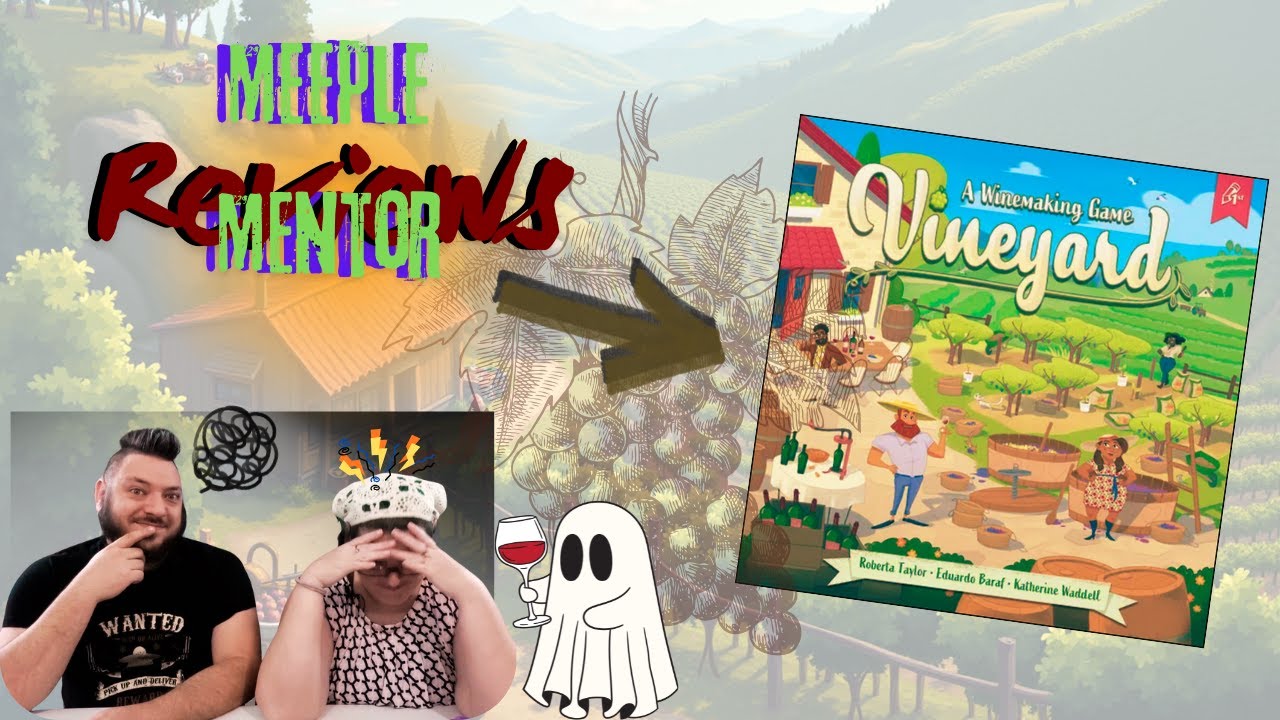 Вы гуру винограда? 🍷🍇 Обзор настольной игры «Виноградник» 👀 Meeple Mentor