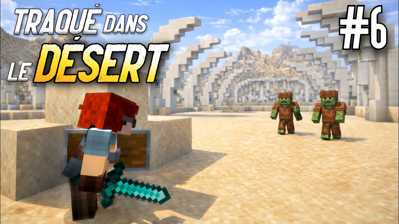 Je survis au désert de la Section 7 ! 🏜️ (Minecraft Survie #6)