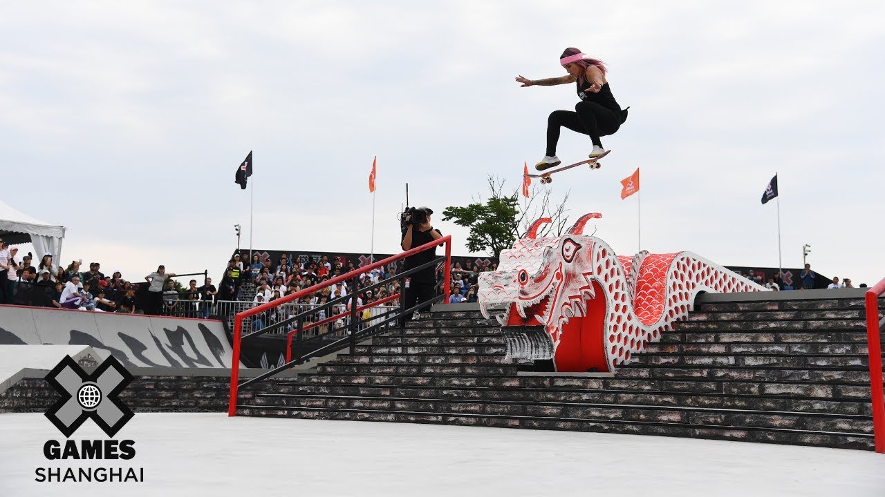 FULL BROADCAST: Women’s Skateboard Street Final | X Games Shanghai 2019