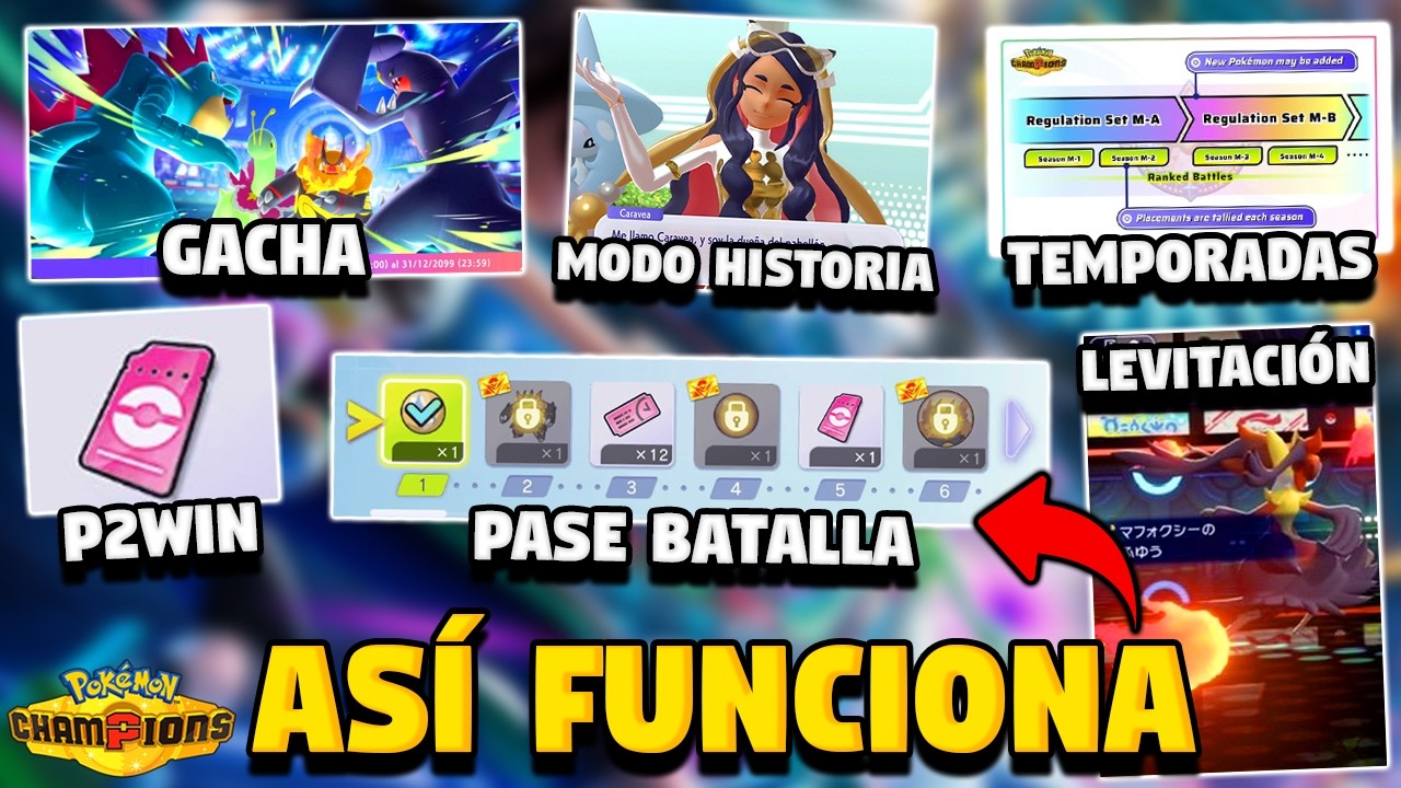 🔥¡DEBES SABER ESTO! ASÍ FUNCIONA POKÉMON CHAMPIONS