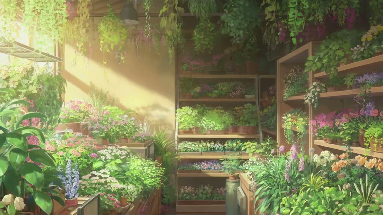 Greenhouse Dream Lofi 🌿✨ | Soft Piano Beats for Deep Sleep & Relaxation