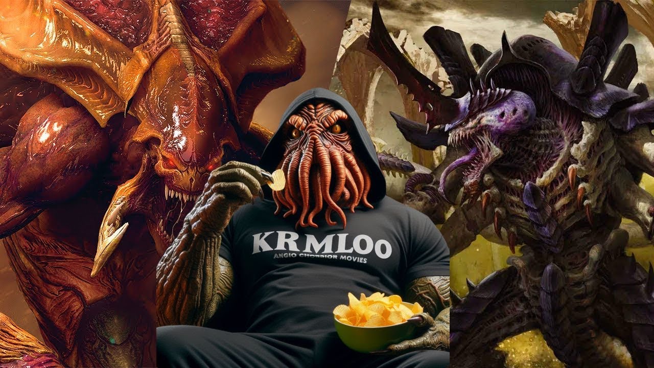 Cthulhutv Reacción  Diferencias entre los TIRANIDOS Y LOS ZERGS @PabloAstudillo