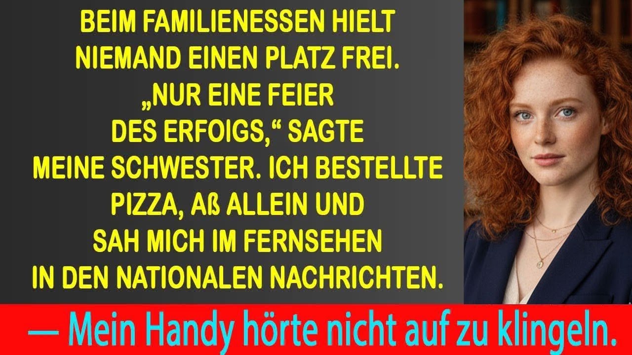 Beim Familienessen ignorierten sie mich &ndash; in derselben Nacht enth&uuml;llte meine Forschung die Wahrheit