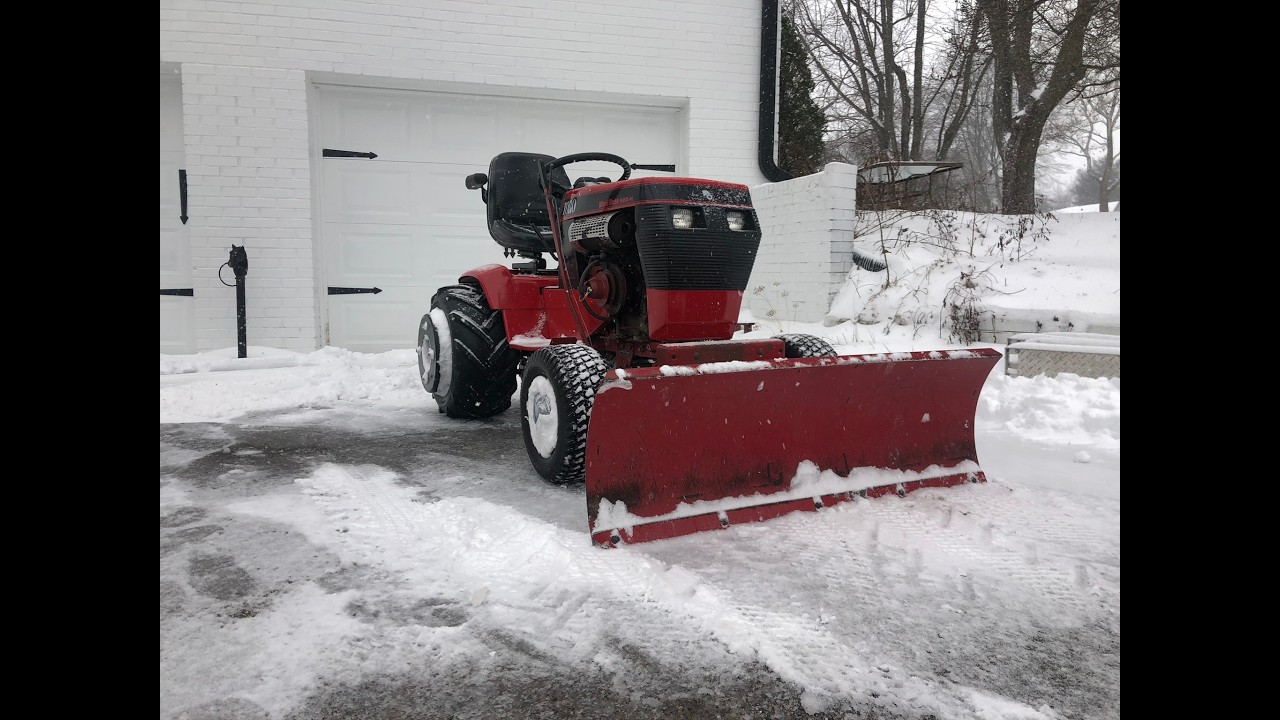 Snowmageddon 2026 Continues & Plowing with Wheel Horse 520-h