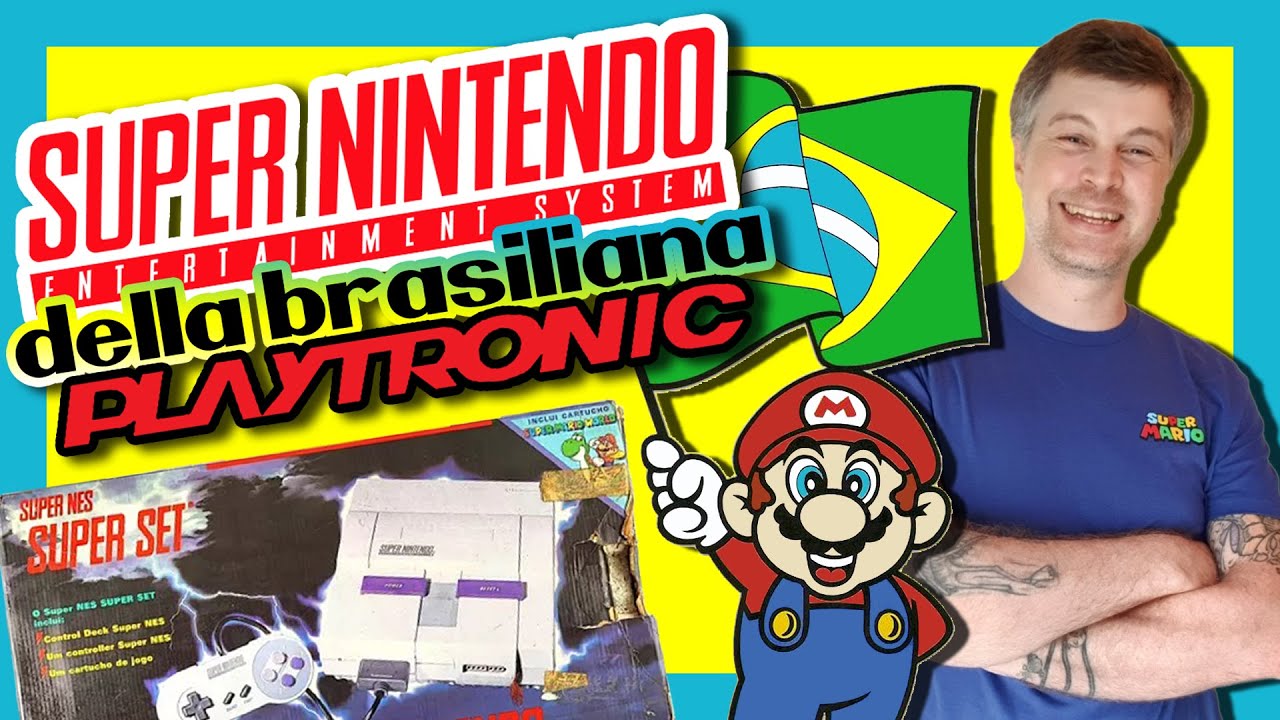 NINTENDO in Brasile: La storia del Super Nintendo SNES 