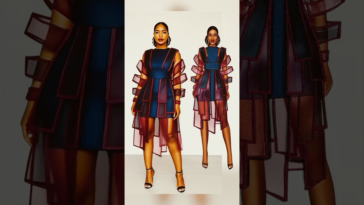 Ai digital illustration #aifashion