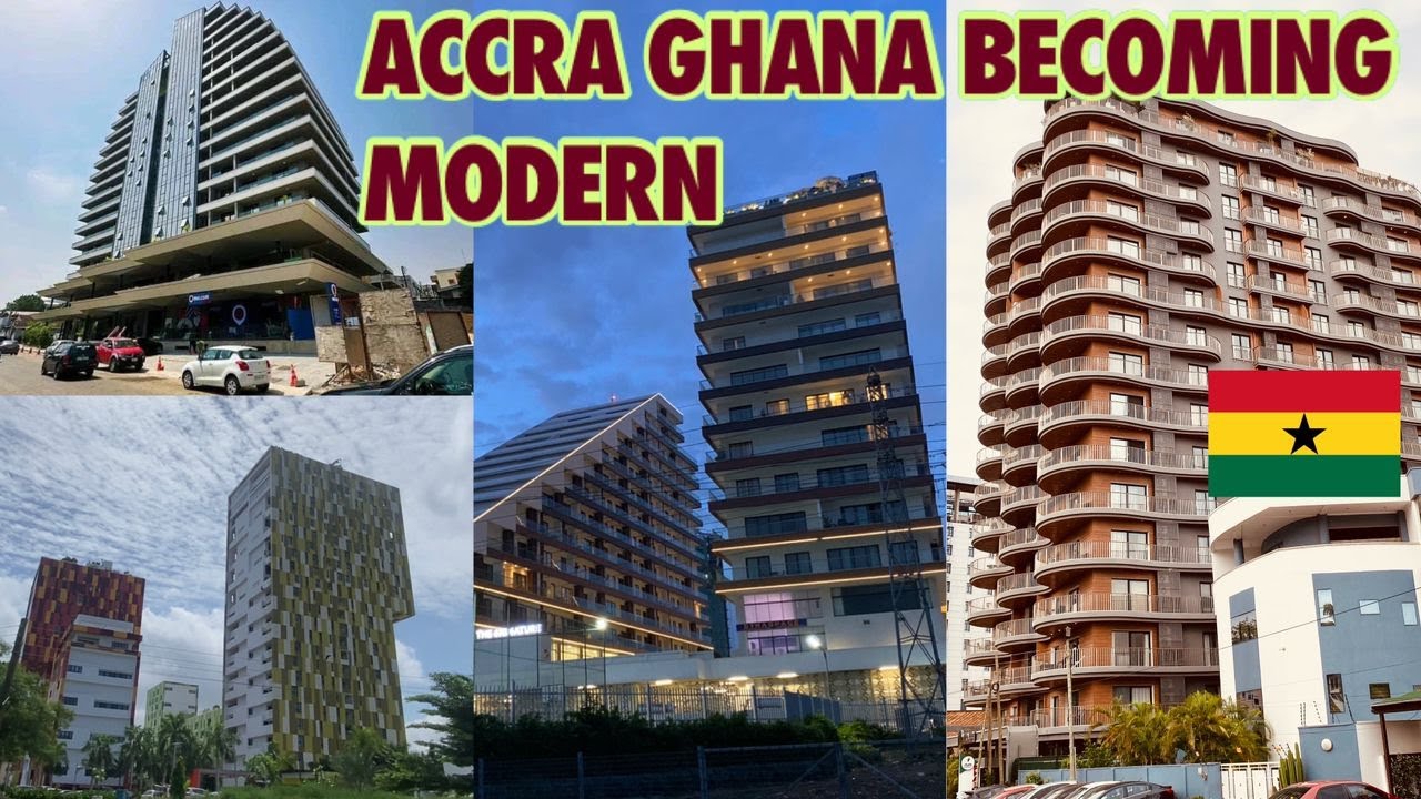 Building the new Accra, Magnificent Tall Buildings Changing the skyline of Accra 🇬🇭 #ghana #accra