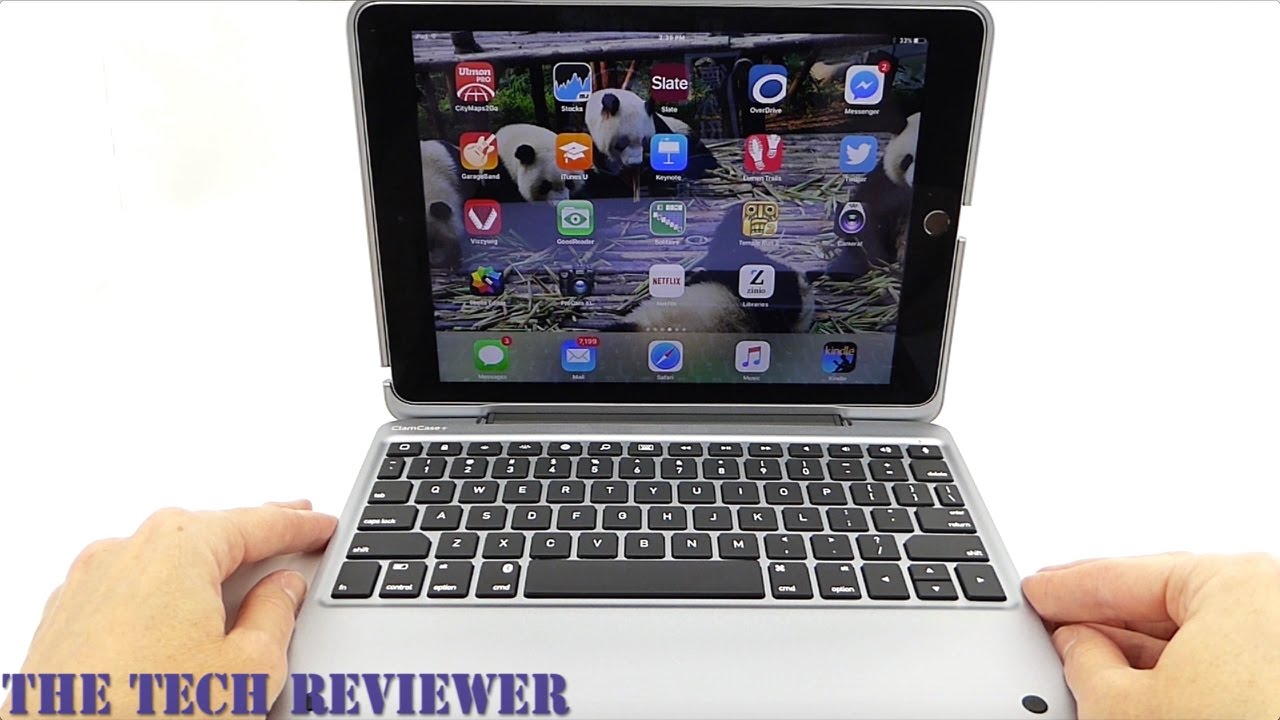 World’s Best Keyboard Case for iPad Air 2?  Check out the ClamCase+!