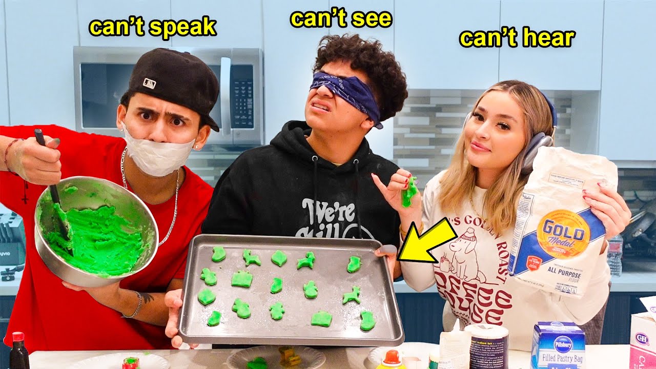Can’t See, Can’t Talk, Can’t Hear ft: Nat & Jake (this was chaos)