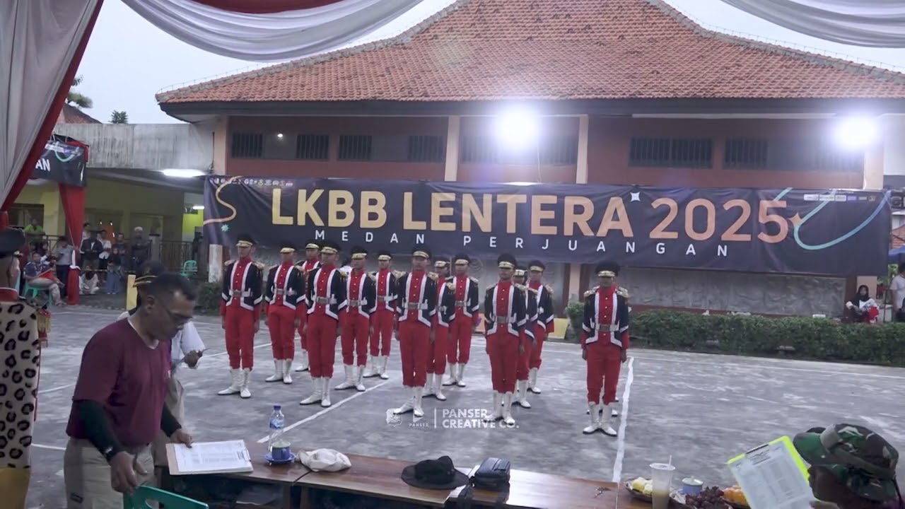 Kandidat Danton Terbaik! Paskibra SMPN 42 SURABAYA (A) di LKBB Lentera 2025 Medan Perjuangan