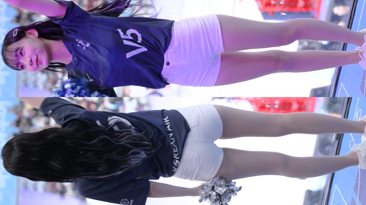 정희정 치어리더 240105 직캠2 응원 남자배구 대한항공 (Jung Heejung Cheerleader 240105 Fancam2 Cheering Koreanair)